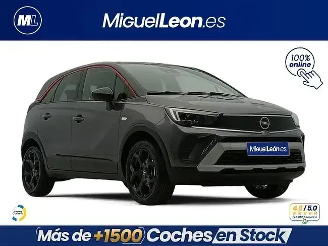 Occasion Opel Crossland X GS Line 110 ch (80 kW) 2022 Gris SUV