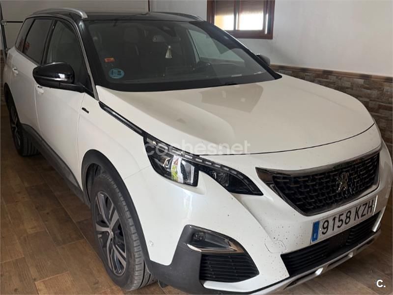 Usado Peugeot 5008 GT-line 130 CV (95 kW) 2019 Blanco SUV