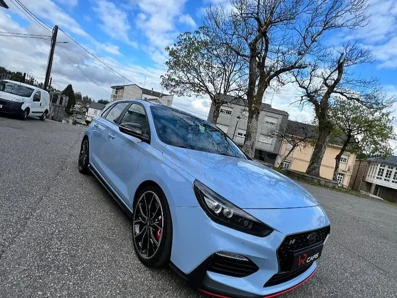 Begagnad Hyundai i30 N Performance 275 HK (202 kW) 2018 Blå Sedan