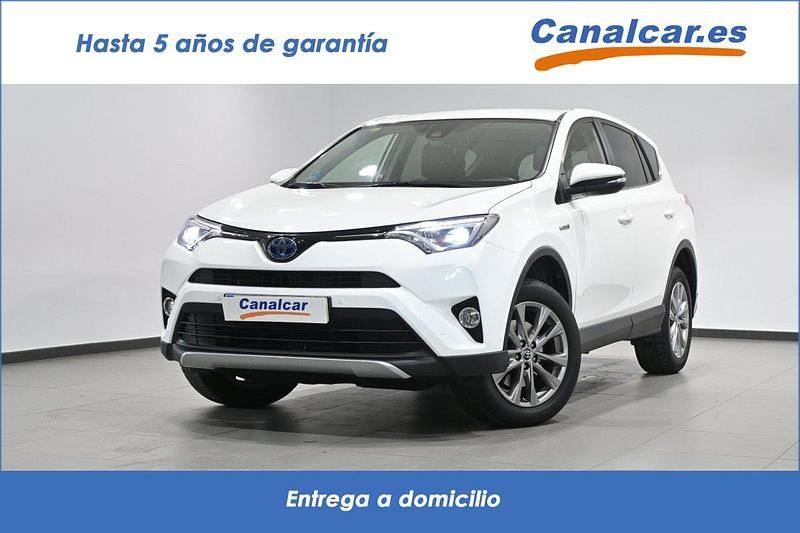 Blanco Usado 2018 Toyota RAV4 Hybrid Advance SUV | 20.590 € (Precio justo) - Imagen 1/4