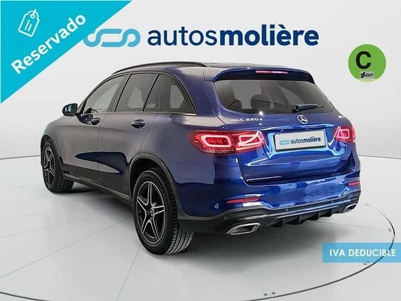 Usado Mercedes GLC220 170 CV (125 kW) 2020 Azul SUV