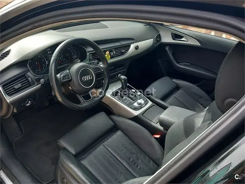 Usado Audi A6 190 CV (139 kW) 2018 Negro Familiar