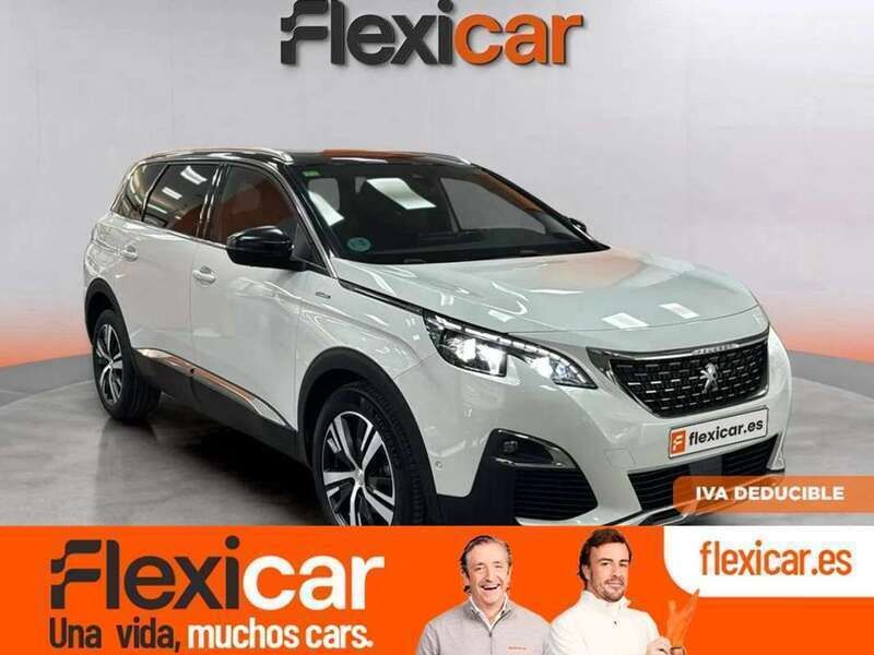 Amarillo Usado 2017 Peugeot 5008 Style Monovolumen | 14.190 € (Buen precio) - Imagen 1/4