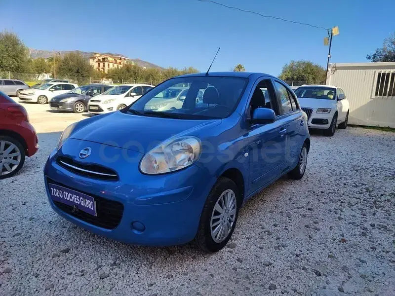 Usado Nissan Micra Acenta 80 CV (58 kW) 2011 Azul Utilitario