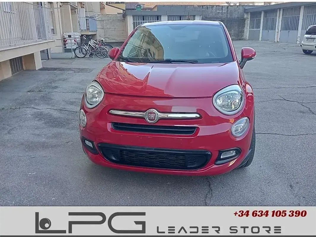 Usado Fiat 500X Lounge 140 CV (102 kW) 2017 Rojo SUV