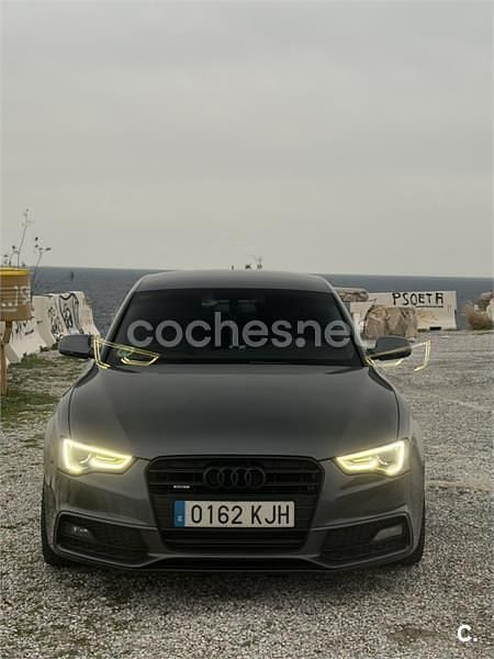 Usado Audi A5 Sportback S-Line 190 CV (139 kW) 2015 Gris / plata Utilitario