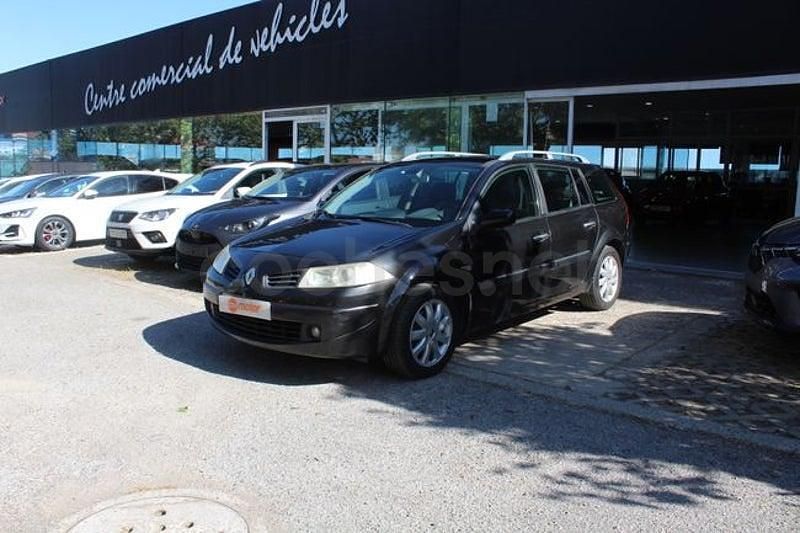 Usado Renault Mégane GrandTour Expression 110 CV (80 kW) 2007 Negro Familiar