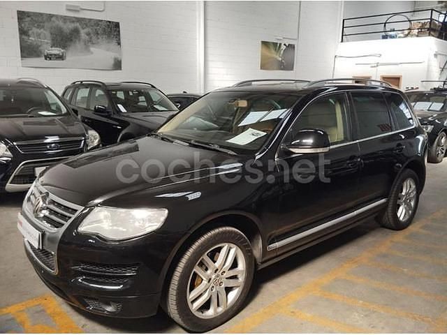 Negro Usado 2008 VW Touareg Individual SUV | 10.999 € (Buen precio) - Imagen 1/4