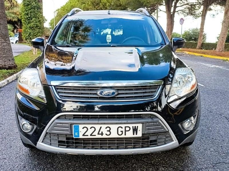 Usado Ford Kuga Trend 136 CV (100 kW) 2009 Negro SUV