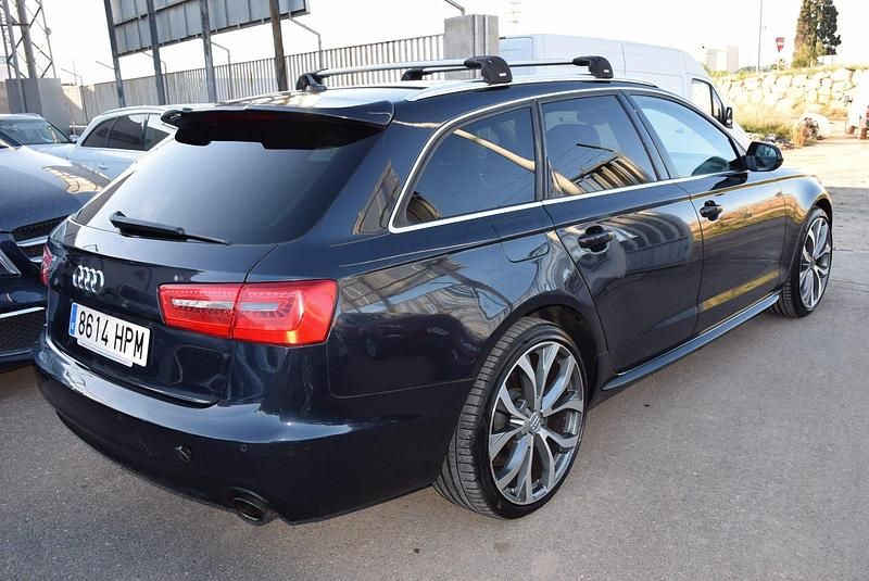 Usado Audi A6 Premium 204 CV (150 kW) 2013 Azul Familiar