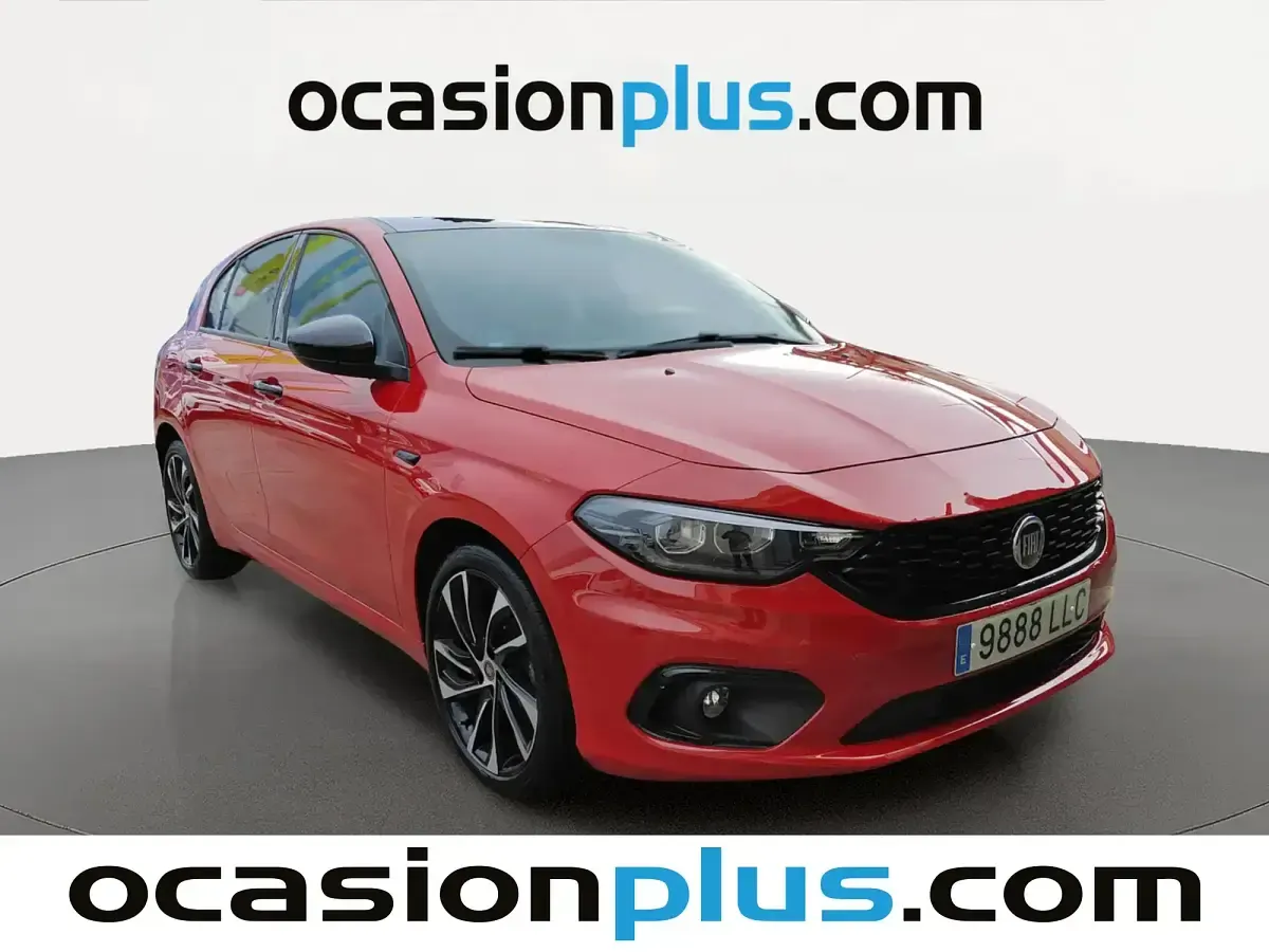Usado Fiat Tipo S 120 CV (88 kW) 2020 Rojo Berlina