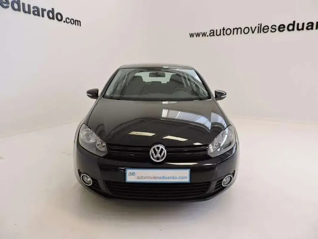 Usado VW Golf VI Advance 110 CV (80 kW) 2009 Negro Utilitario