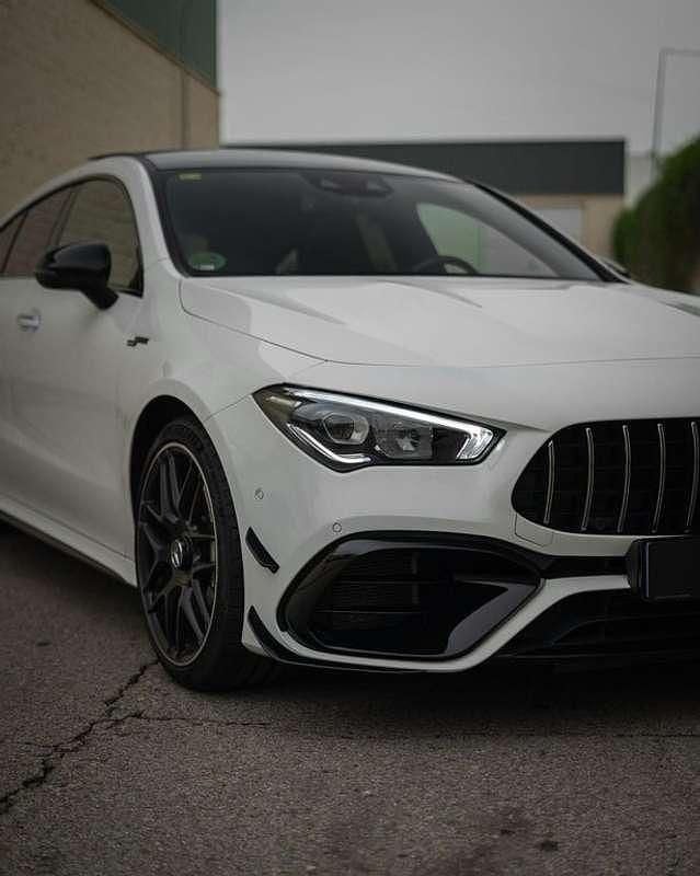 Usado Mercedes CLA45 AMG Shooting Brake AMG 381 CV (280 kW) 2019 Blanco Familiar