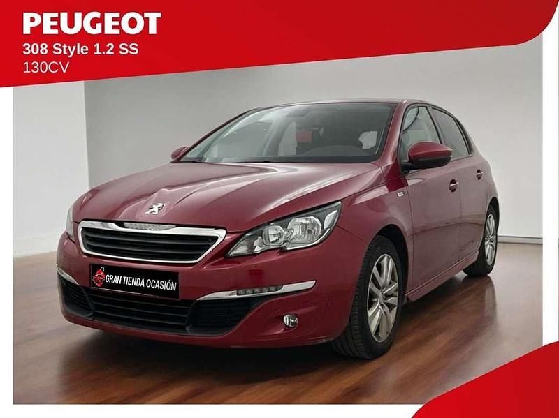 Rojo Usado 2016 Peugeot 308 Style Utilitario | 6980 € (Buen precio) - Imagen 1/4