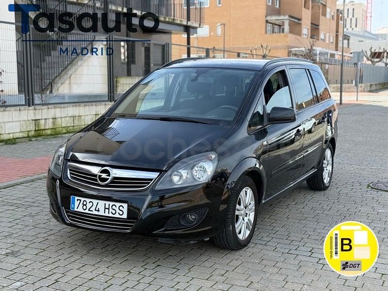 Usado Opel Zafira Family 125 CV (91 kW) 2014 Negro Monovolumen