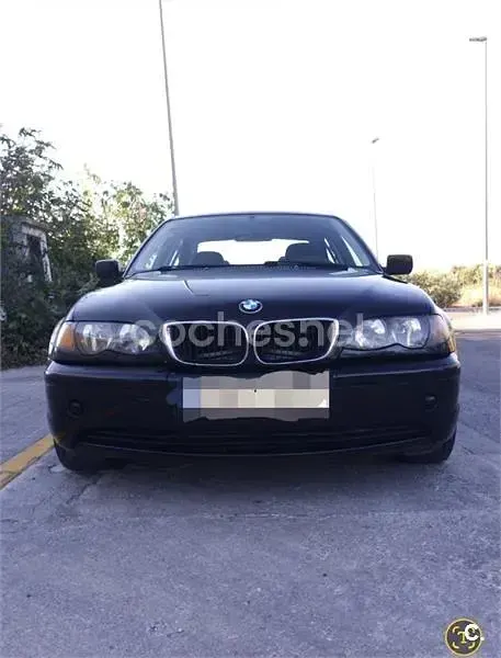 Usado BMW 318 118 CV (86 kW) 2002 Negro Berlina