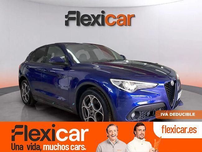 Azul Usado 2022 Alfa Romeo Stelvio Sprint SUV | 26.490 € (Precio justo) - Imagen 1/4