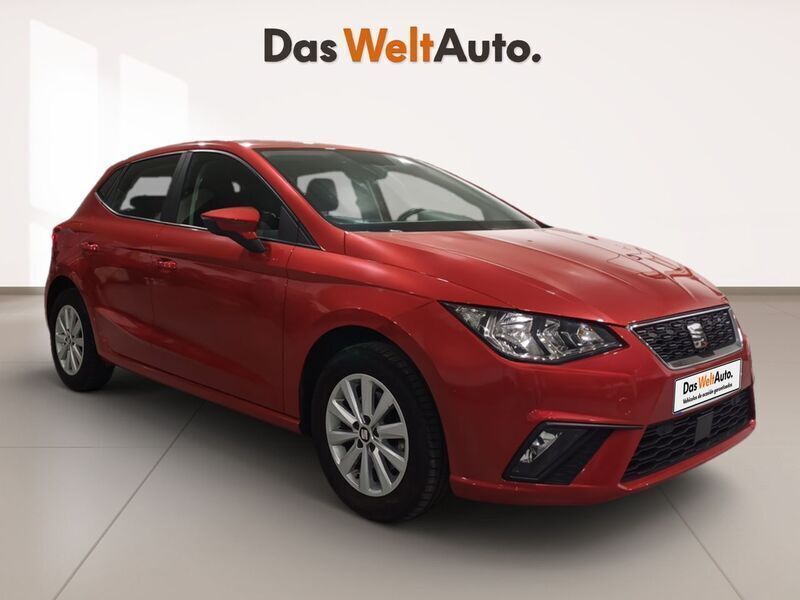 Rojo Usado 2019 Seat Ibiza Style Plus Berlina | 14.900 € (Un poco caro) - Imagen 1/4