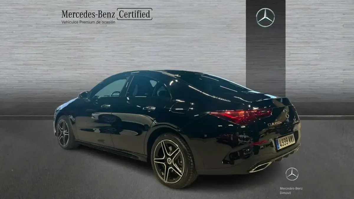 Usado Mercedes CLA250e 218 CV (160 kW) 2024 Negro Coupe