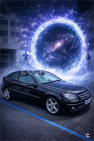 Usado Mercedes CLC200 122 CV (89 kW) 2010 Negro Utilitario