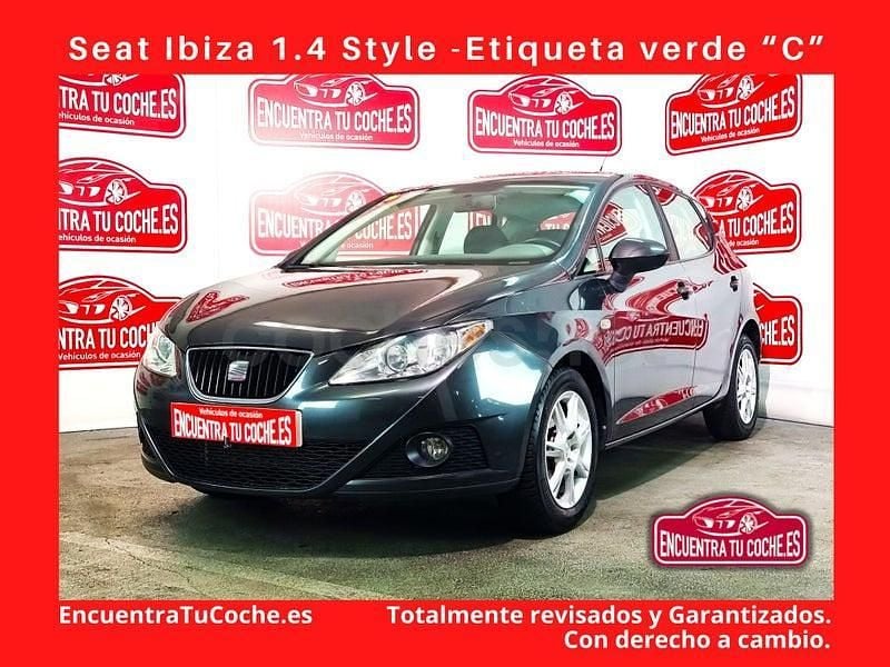 Usado Seat Ibiza Style 86 CV (63 kW) 2012 Negro Berlina