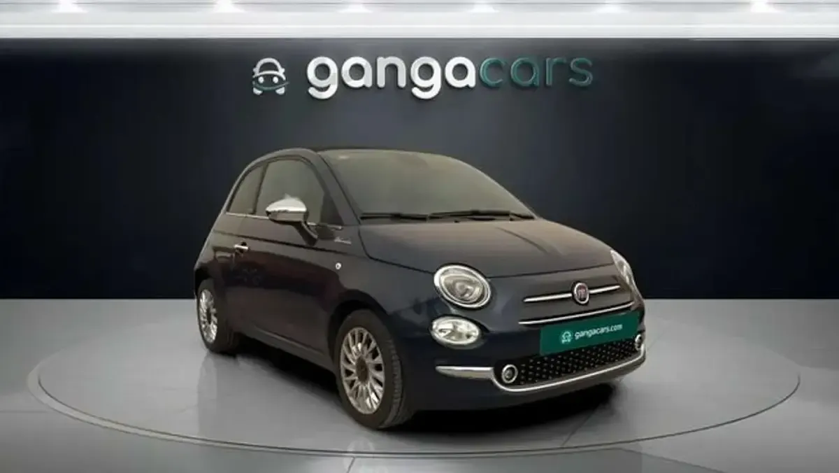 Usado Fiat 500 Dolcevita 69 CV (50 kW) 2023 Azul Descapotable