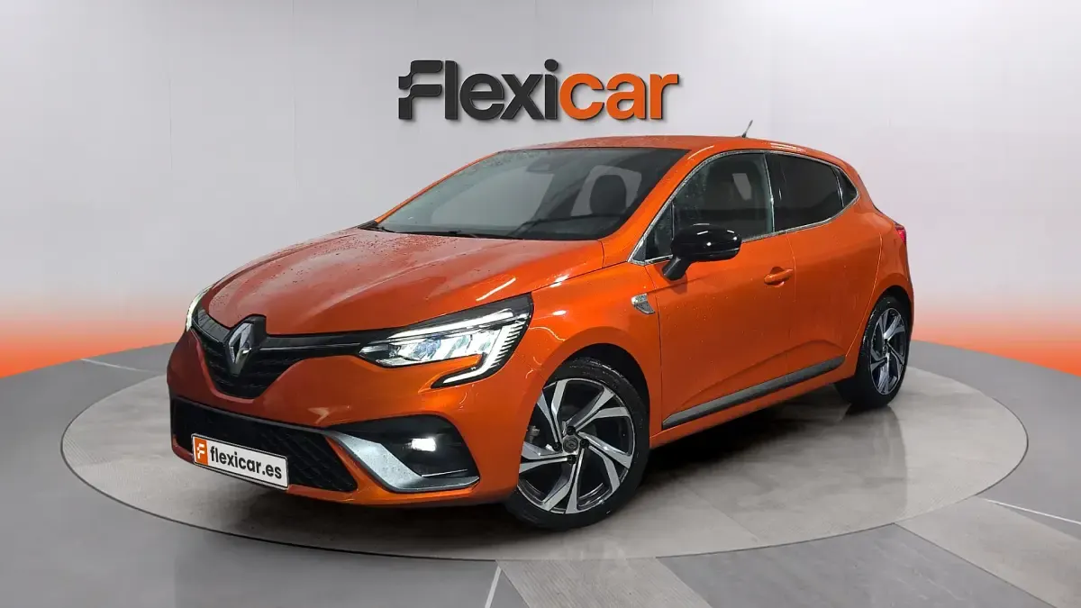 Usado Renault Clio V RS Line 100 CV (73 kW) 2020 Naranja Berlina