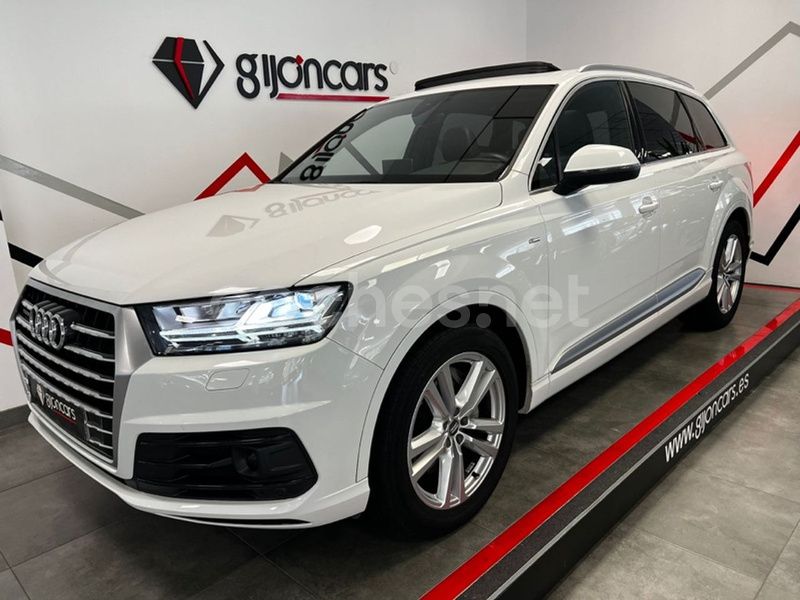 Blanco Usado 2018 Audi Q7 S-Line SUV | 45.900 € (Un poco caro) - Imagen 1/4