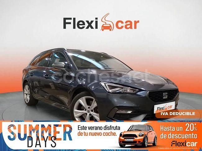 Gris / plata Usado 2020 Seat Leon FR Familiar | 14.490 € (Buen precio) - Imagen 1/4