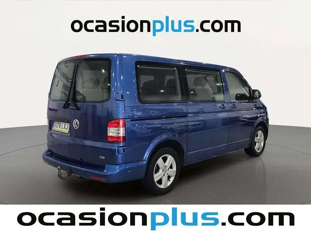 Usado VW T5 Comfortline 179 CV (131 kW) 2013 Azul Van