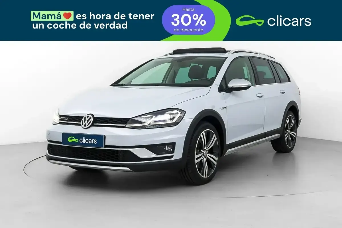Begagnad VW Golf Alltrack 180 HK (132 kW) 2017 Vit Kombi