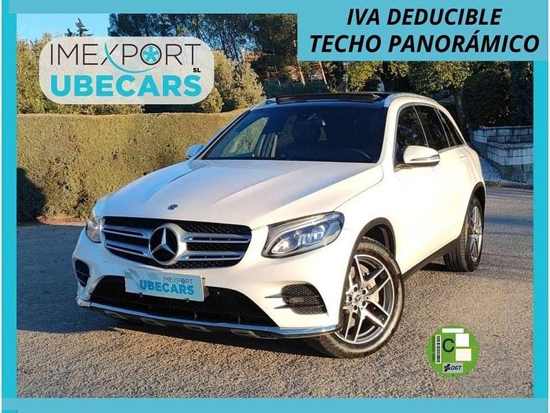 Blanco Usado 2016 Mercedes GLC220 AMG line SUV | 25.500 € (Un poco caro) - Imagen 1/4