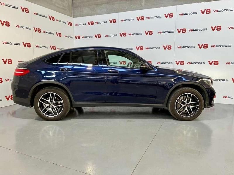 Usado Mercedes GLC350 320 CV (235 kW) 2018 Azul Coupe
