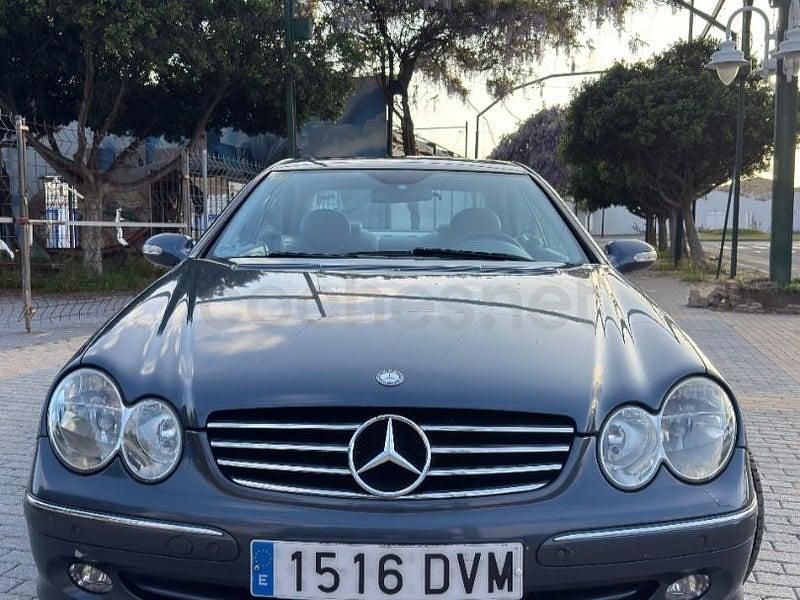 Usado Mercedes CLK200 Elegance 163 CV (119 kW) 2004 Azul Coupe