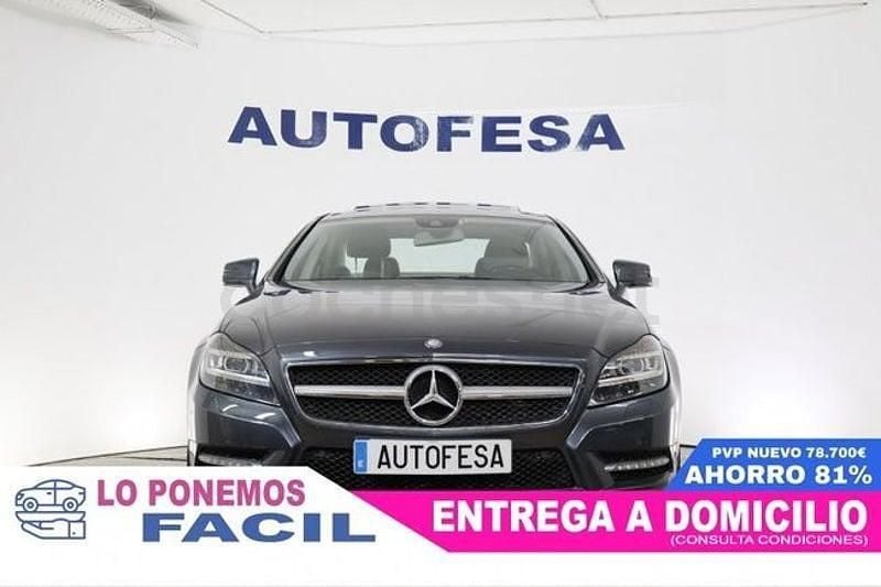 Usado Mercedes CLS350 265 CV (194 kW) 2011 Azul Berlina