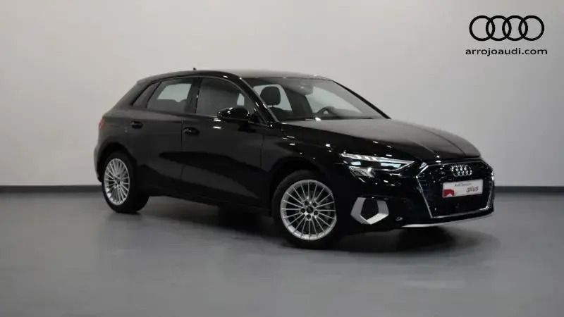 Negro Usado 2024 Audi A3 Advanced Plus | 27.990 € (Precio justo) - Imagen 1/4