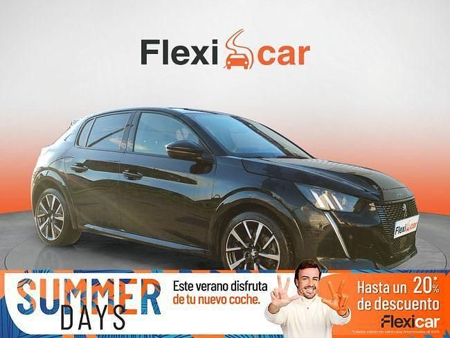 Usado Peugeot 208 GT-line 101 CV (74 kW) 2021 Negro Utilitario