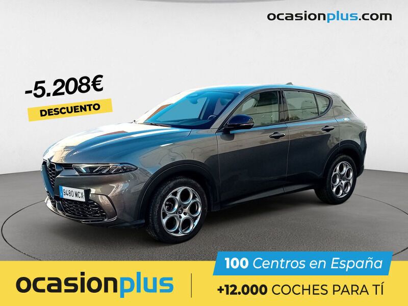 Gris Usado 2022 Alfa Romeo Tonale Sprint SUV | 24.950 € (Precio justo) - Imagen 1/4