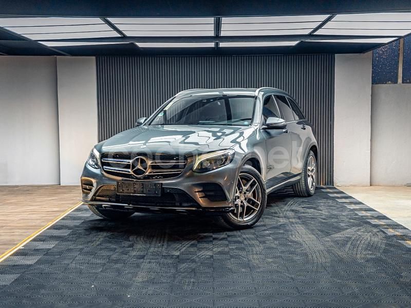 Gris / plata Usado 2016 Mercedes GLC250 AMG line SUV | 21.900 € (Precio justo) - Imagen 1/4