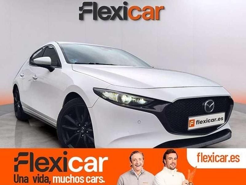 Blanco Usado 2019 Mazda 3 Berlina | 16.990 € (Precio justo) - Imagen 1/4
