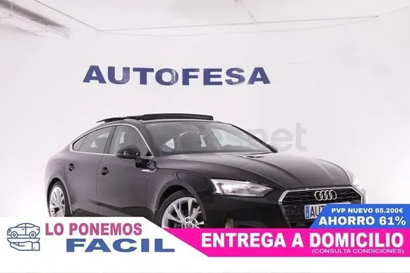Usado Audi A5 Sportback Advanced Plus 163 CV (119 kW) 2020 Negro Utilitario