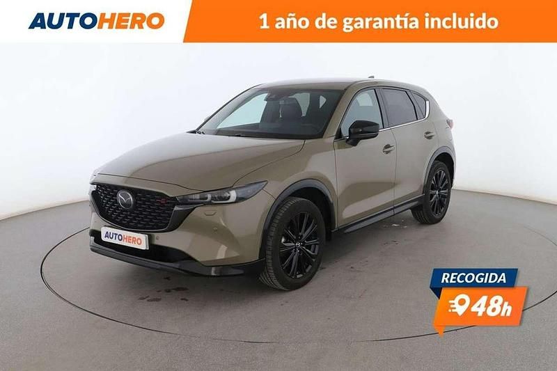 Amarillo Usado 2021 Mazda CX-5 Homura-Line SUV | 26.856 € (Precio justo) - Imagen 1/3