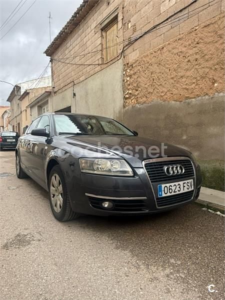 Usado Audi A6 140 CV (102 kW) 2007 Gris / plata Berlina