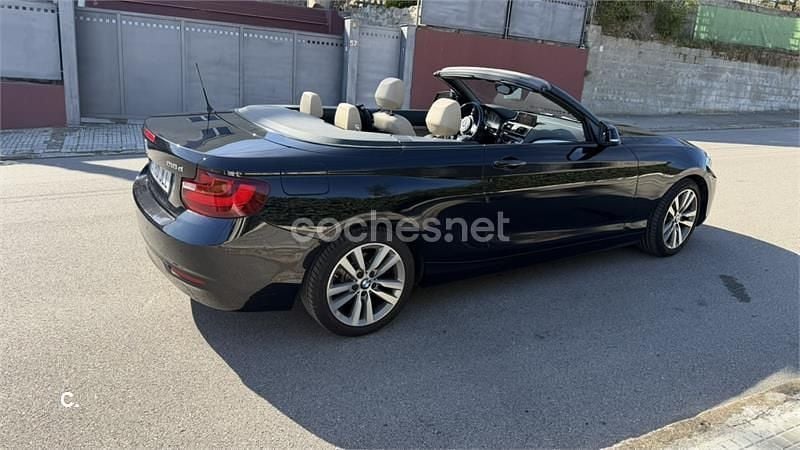 Usado BMW 218 150 CV (110 kW) 2016 Negro Descapotable