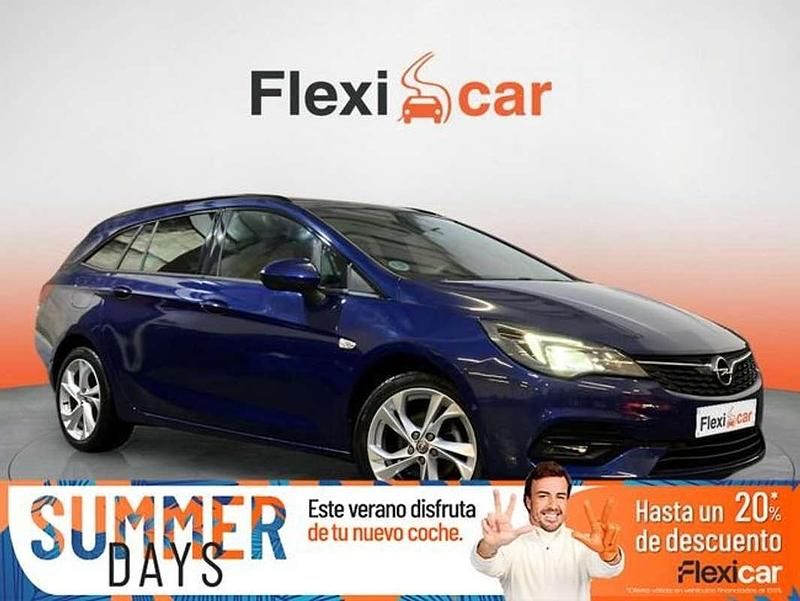 Azul Usado 2020 Opel Astra GS Line Familiar | 11.990 € (Precio justo) - Imagen 1/4