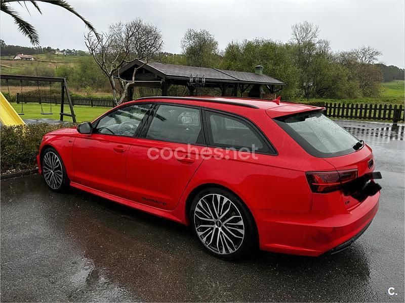 Usado Audi A6 Competition 326 CV (239 kW) 2016 Rojo Familiar