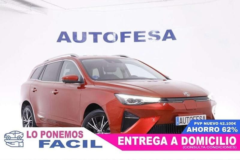 Usado MG MG5 EV Luxury 61 kW (83 HP) 2022 Vermelho Carrinha