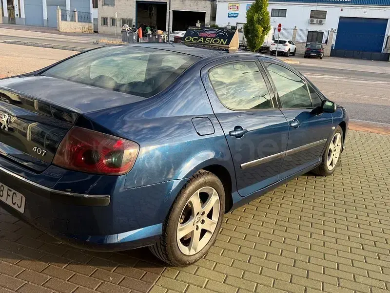 Usado Peugeot 407 Sport 170 CV (125 kW) 2006 Azul Berlina