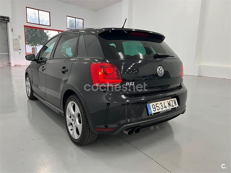 Usado VW Polo GTI 180 CV (132 kW) 2011 Negro Utilitario