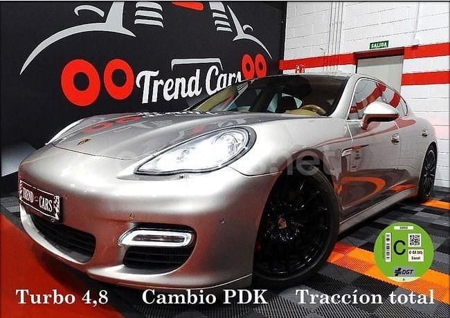 Gris Usado 2012 Porsche Panamera Turbo Berlina | 32.890 € (Super precio) - Imagen 1/4